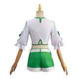 Sousou No Frieren Kanne Anime Character Green Outfit Cosplay Costume Halloween Carnival Suit