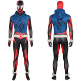 Spider-Man: Across The Spider-Verse Scarlet Spider Cosplay Costume Jumpsuit Halloween Carnival Suit