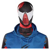 Spider-Man: Across The Spider-Verse Scarlet Spider Cosplay Costume Jumpsuit Halloween Carnival Suit