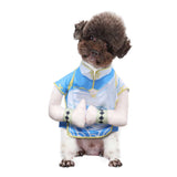 Street Fighter Chun Li Pet Dog Cosplay Costume Outfits Halloween Carnival