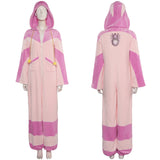 Street Fighter Han Juri Original Pink Pajamas Cosplay Costume Outfits