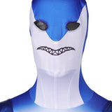 Suicide Squad: Kill the Justice League King Shark Blue Printed Jumpsuit Cosplay Costume Outfits