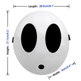 Super Mario Bros Game Character Shy Guy Mask Cosplay Plastic Masks Helmet Cosplay Costume Props