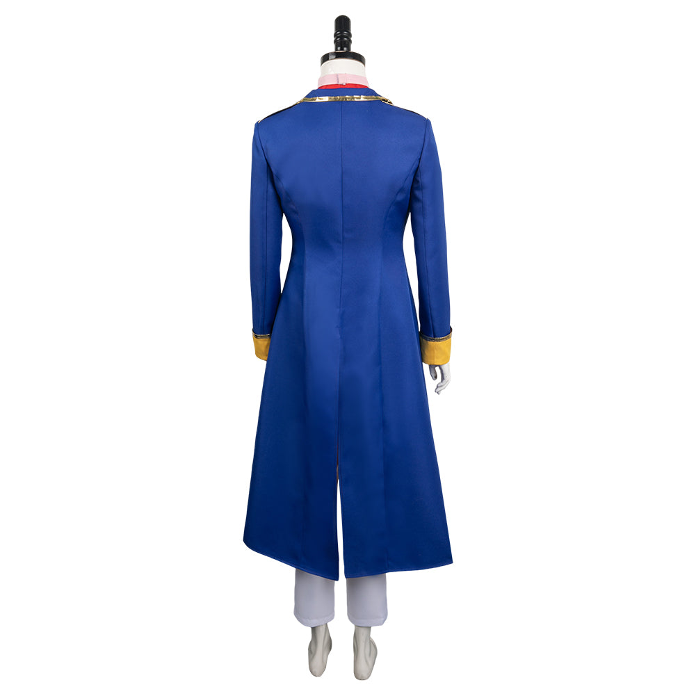 Super Mario Bros Princess Peach Game Character Blue Suit Cosplay Costume Outfits