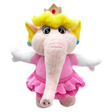 Super Mario Bros Princess Peach Game Character Elephant Trunk Plush Doll Cartoon Soft Stuffed Dolls