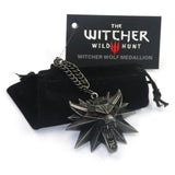 The Witcher 3:Wild Hunt Wolf Head Necklace Pendant
