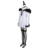 Tekken 8 Lili White Plush Set Cosplay Costume Outfits Halloween Carnival Suit