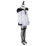 Tekken 8 Lili White Plush Set Cosplay Costume Outfits Halloween Carnival Suit