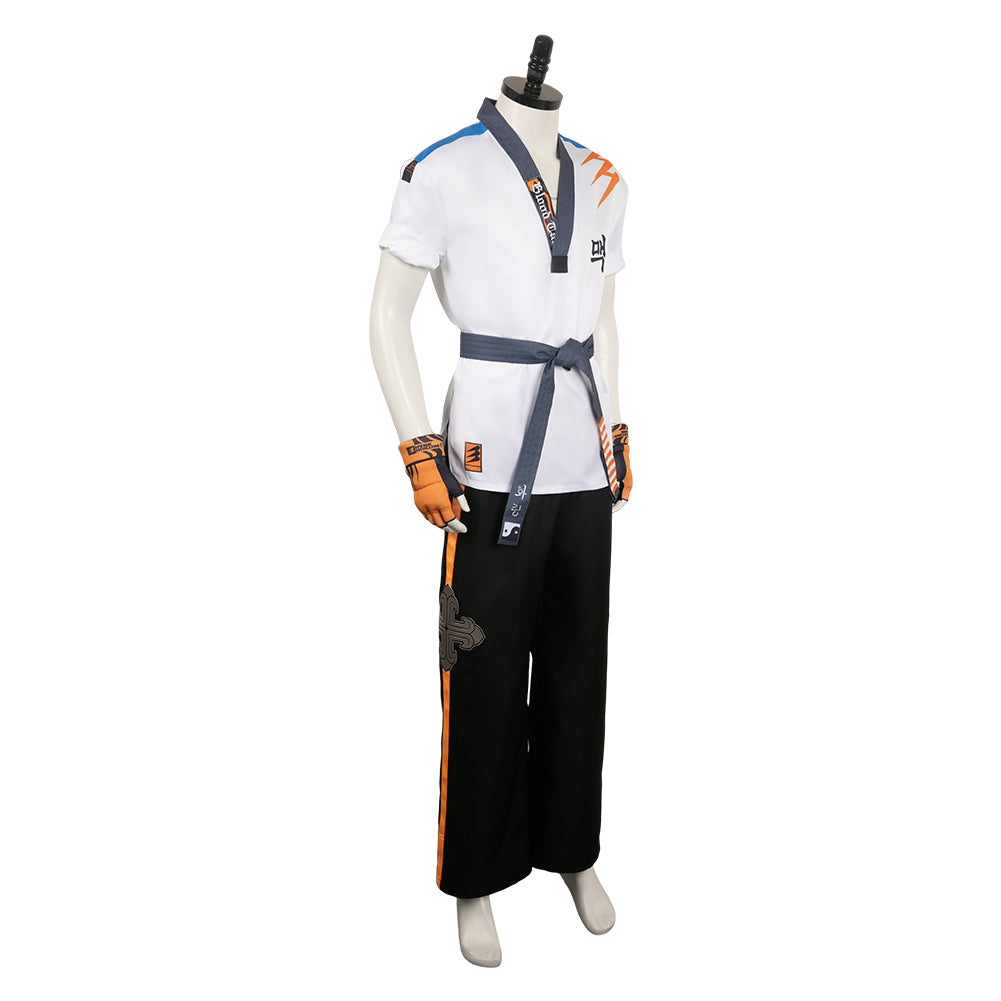Tekken8 Hwoarang Cosplay Costume Outfits Halloween Carnival Suit