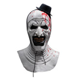 Terrifier Art the Clown Horror Movie Clown Mask Cosplay Latex Masks Helmet Halloween Party Props