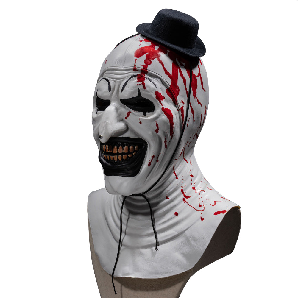 Clown Costume Máscara Payaso Art The Clown Terrifier - Latex, Oficial, Para Adultos Máscara Terrifier Art Clown Clown Costume Máscara Payaso Art The Clown Terrifier - Latex, Oficial, Para Adultos Máscara Terrifier Art Clown