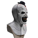 Masque Terrifier Art The Clown – Latex Pleine Tête, Accessoire Halloween Cosplay Effrayant (taille Unique) - 5