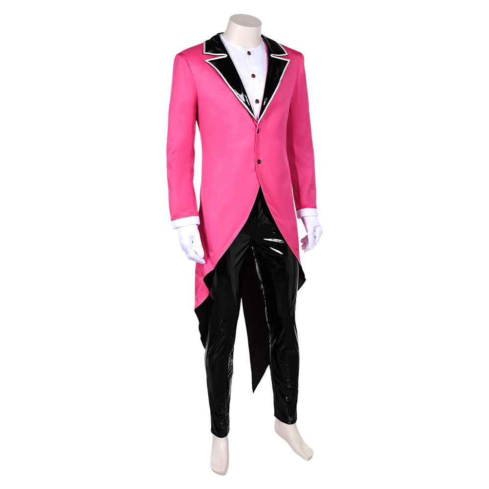 The Amazing Digital Circus Caine Pink Suit Cosplay Costume Outfits Halloween Carnival Suit