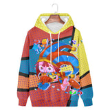 The Amazing Digital Circus Cosplay Hoodie 3D Printed Hooded Pullover Sweatshirt