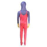 The Amazing Digital Circus Jax Kids Children Cosplay Costume Pink Jumpsuit Halloween Carnival Suit