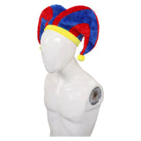 The Amazing Digital Circus Pomni Cosplay Hat Cap Halloween Carnival Costume Accessories
