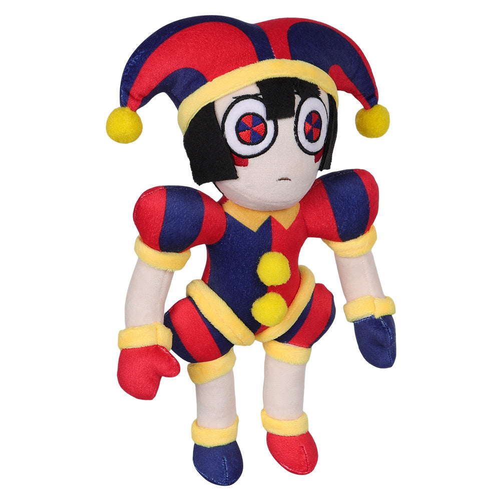 The Amazing Digital Circus Pomni Cosplay Plush Toys Cartoon Soft Stuffed Dolls Mascot Birthday Xmas Gift