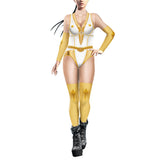 The Boys Annie January Starlight TV Character Yellow Jumpsuit Cosplay Costume