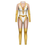 The Boys Annie January Starlight TV Character Yellow Jumpsuit Cosplay Costume