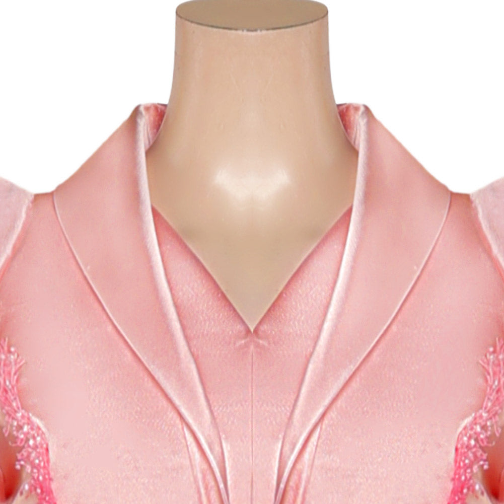 The Hunger Games Tigris Snow Pink Suit Cosplay Costume Outfits