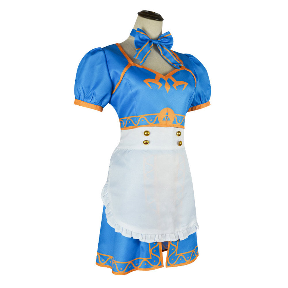 The Legend of Zelda Maid Skirt Cosplay Costume Outfits Halloween Carnival Suit