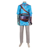 The Legend of Zelda: Tears of the Kingdom Link Cosplay Print Costume Outfits Halloween Carnival