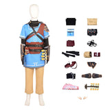 The Legend of Zelda: Tears of the Kingdom Link Kids Children Cosplay Costume Outfits Halloween Carnival Suit