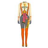 The Legend of Zelda: Tears of the Kingdom Purya Game Orange Jumpsuit Cosplay Costume Suit