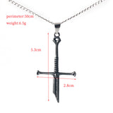 The Lord of the Rings Aragorn Holy Sword Broken Sword Necklace Pendant Accessories Props