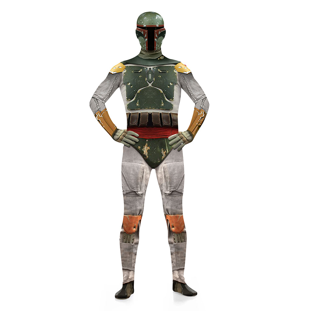 The Mando Boba Fett TV Character Jumpsuit Cloak Cosplay Cosplay Costume Outfits