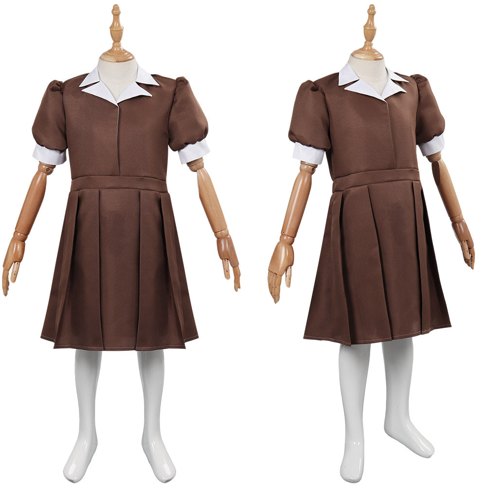 The Nun 2 Sophie Kids Monastic Dress Cosplay Costume Outfits Halloween Carnival Suit