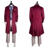 Wonka 2023 Willy Wonka Cosplay Costume Outfits Halloween Carnival Suit