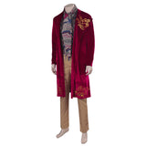 Wonka Willy Wonka Cosplay Costume Outfits Halloween Carnival Suit