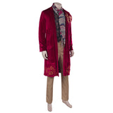 Wonka Willy Wonka Cosplay Costume Outfits Halloween Carnival Suit