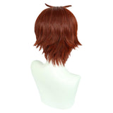 Youkoso Jitsuryoku Shijou Shugi no Kyoushitsu e Ayanokouji Kiyotaka Cosplay Short Brown Center Parted Hair Heat Resistant Synthetic Hair