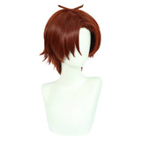 Youkoso Jitsuryoku Shijou Shugi no Kyoushitsu e Ayanokouji Kiyotaka Cosplay Short Brown Center Parted Hair Heat Resistant Synthetic Hair